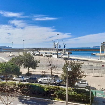 Spacieux Et Lumineux Appartement Vue Mer Joliette Marseille Ngoại thất bức ảnh